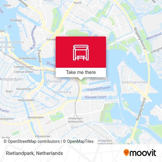 Rietlandpark Karte