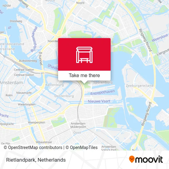 Rietlandpark Karte
