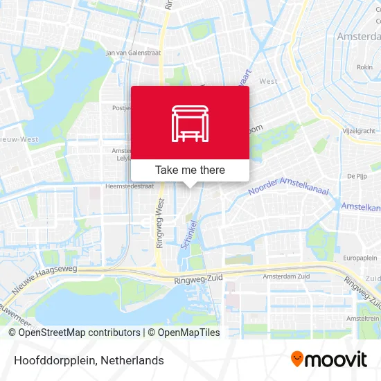 Hoofddorpplein Karte