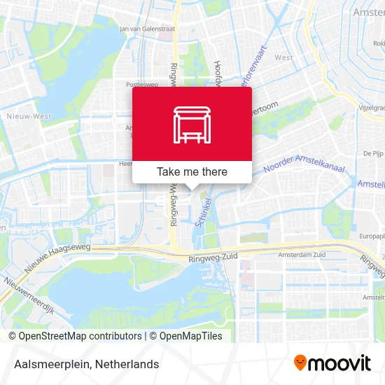 Aalsmeerplein map