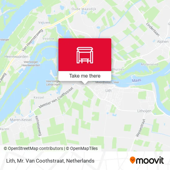Lith, Mr. Van Coothstraat map