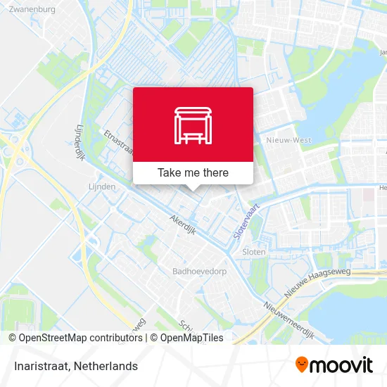Inaristraat Karte