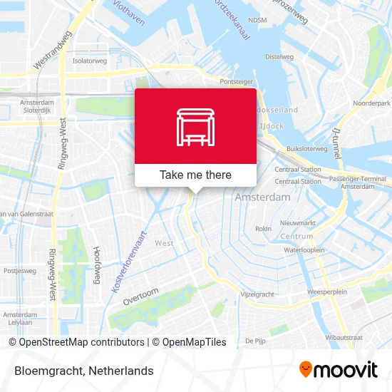 Bloemgracht map