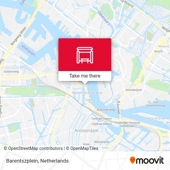 Barentszplein map