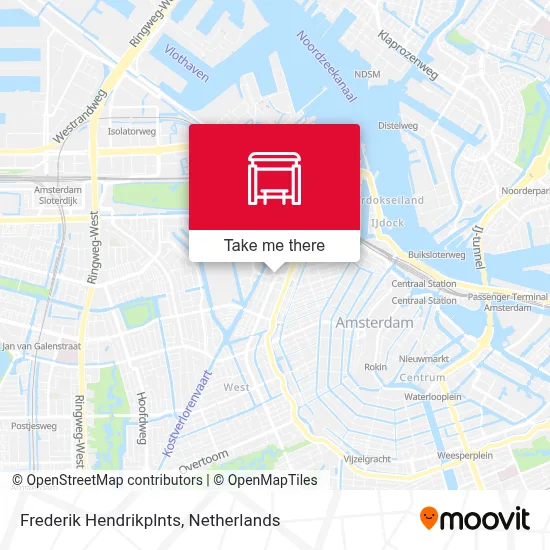 Frederik Hendrikplnts map