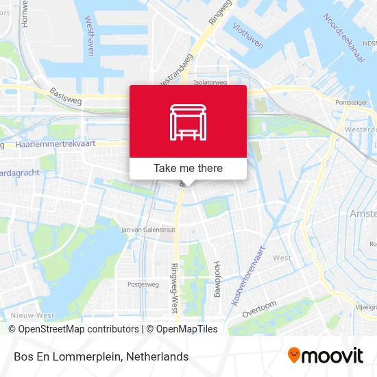 Bos En Lommerplein map