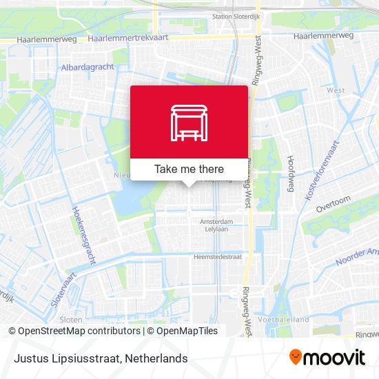 Justus Lipsiusstraat map