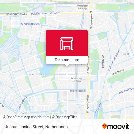 Justus Lipsiusstraat map