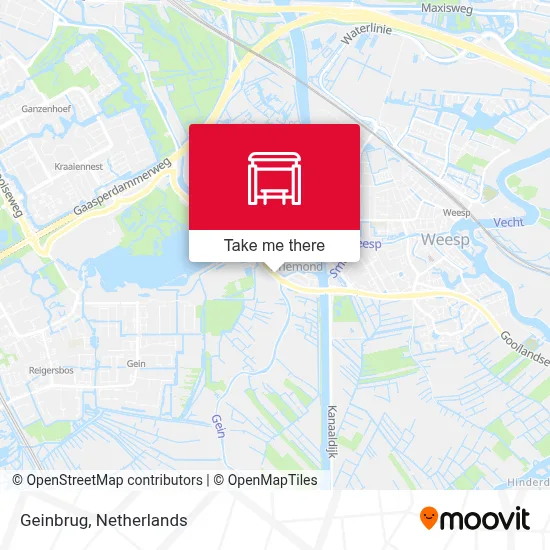 Geinbrug Karte