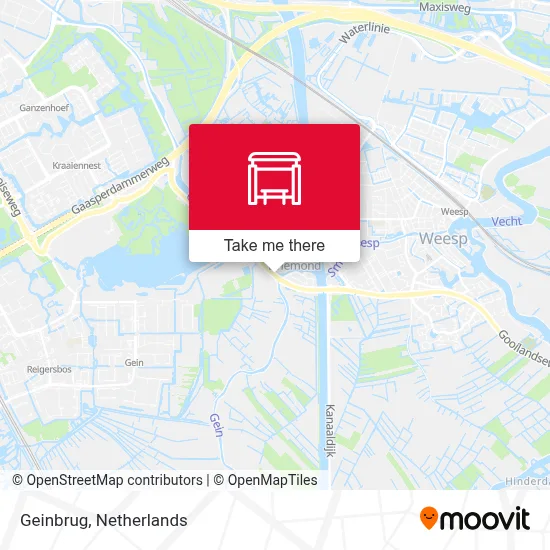 Geinbrug Karte