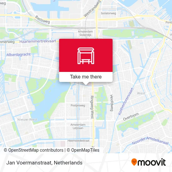 Jan Voermanstraat Karte