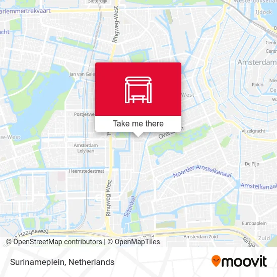Surinameplein Karte