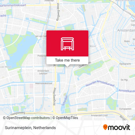 Surinameplein Karte