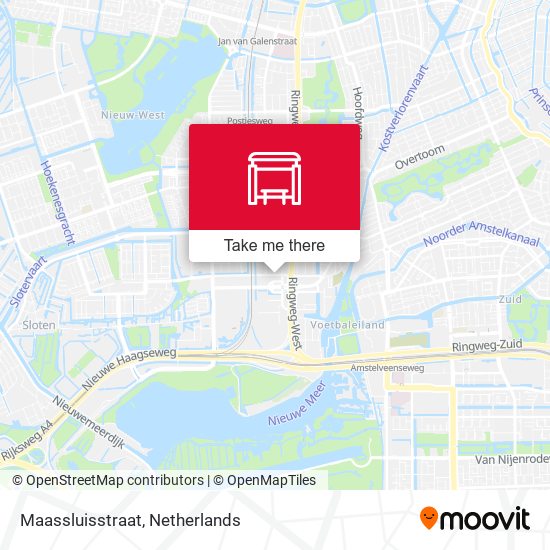 Maassluisstraat map