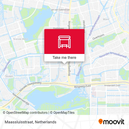 Maassluisstraat Karte