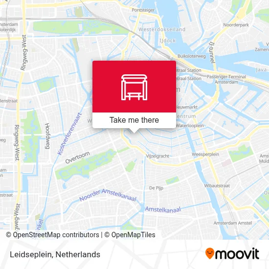 Leidseplein map