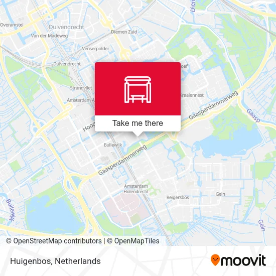 Huigenbos Karte