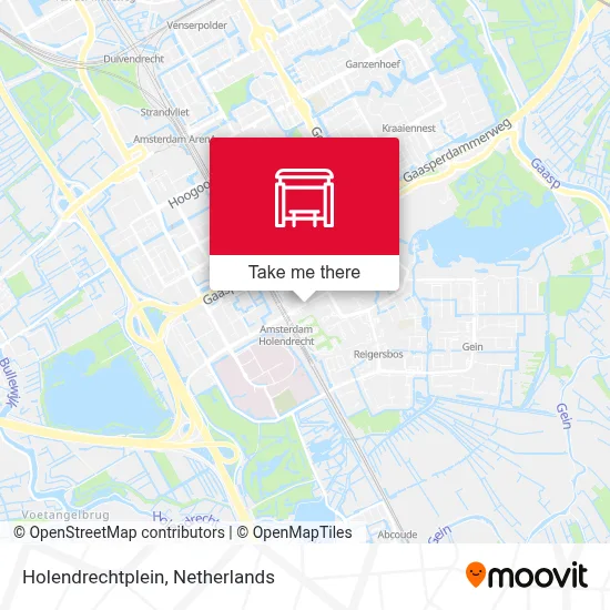 Holendrechtplein map