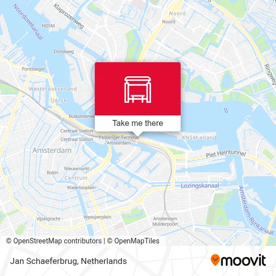 Jan Schaeferbrug map