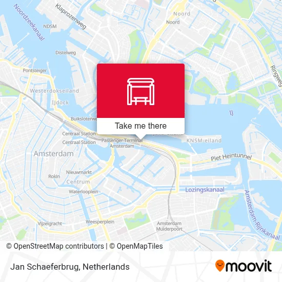 Jan Schaeferbrug map
