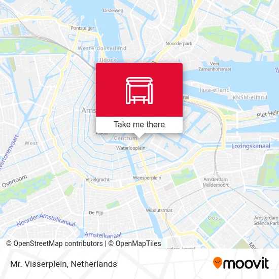 Mr. Visserplein map