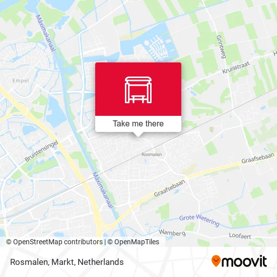 Rosmalen, Markt map