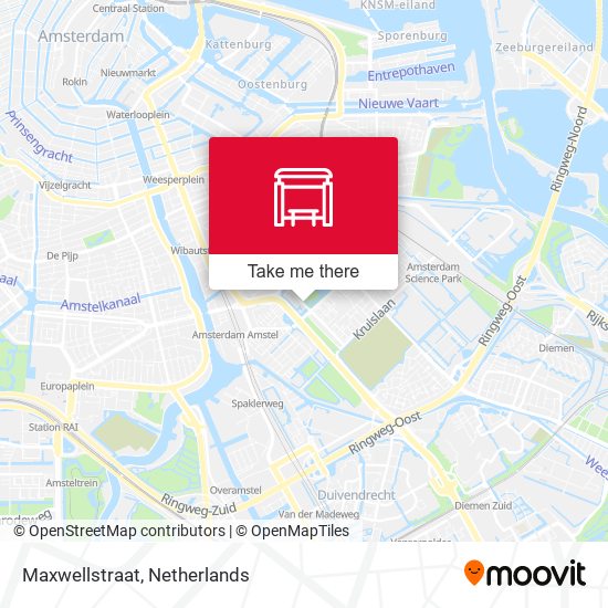 Maxwellstraat map