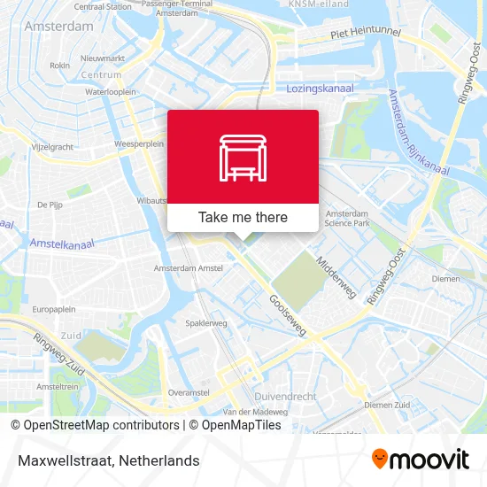 Maxwellstraat map