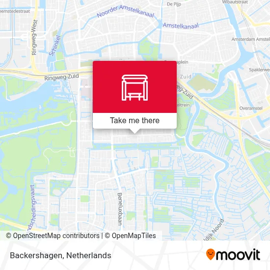 Backershagen map