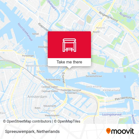 Spreeuwenpark map