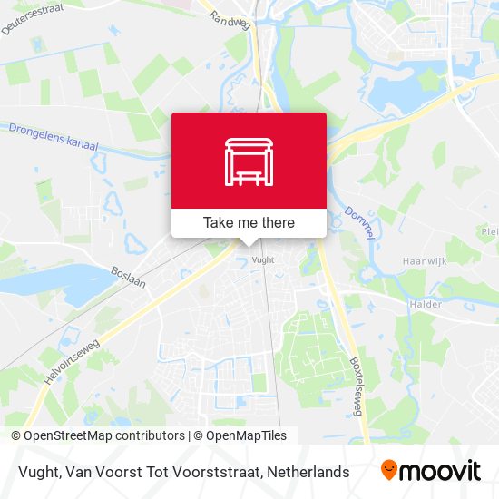 Vught, Van Voorst Tot Voorststraat map