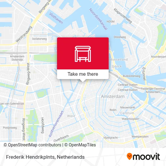 Frederik Hendrikplnts map