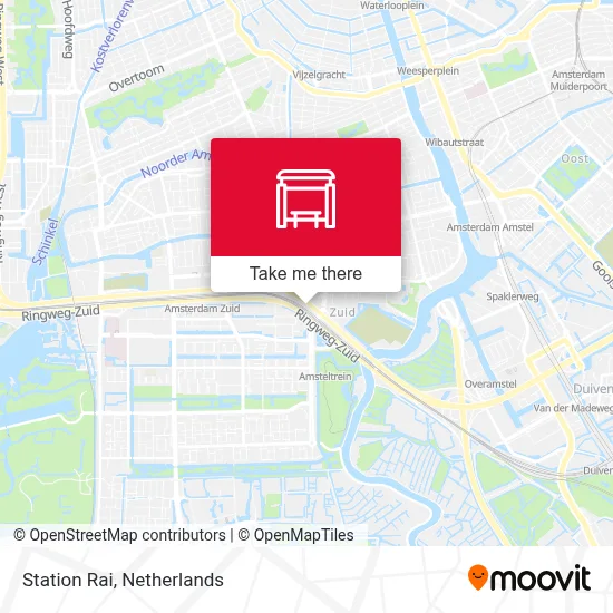 Station Rai map