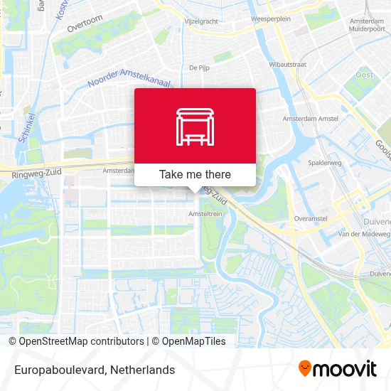 Europaboulevard Karte
