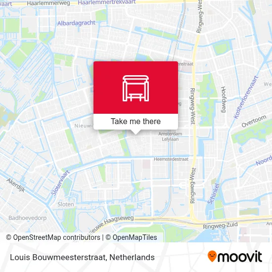 Louis Bouwmeesterstraat map