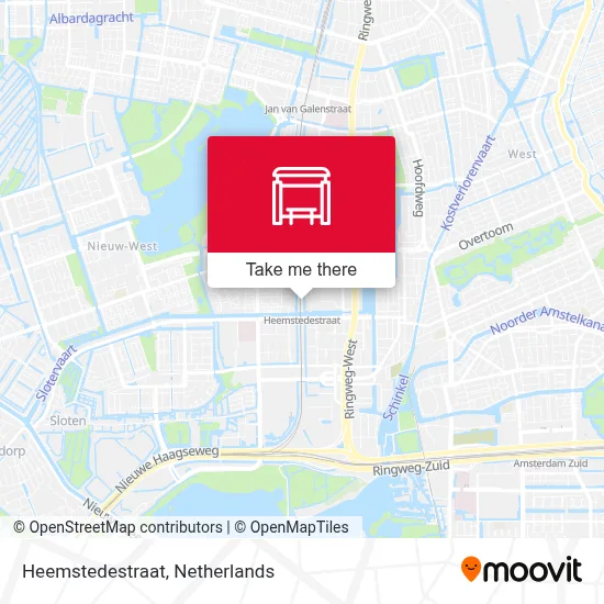 Heemstedestraat map