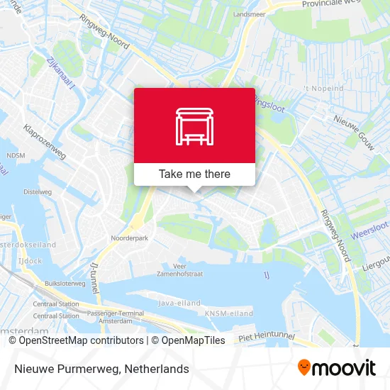 Nieuwe Purmerweg map