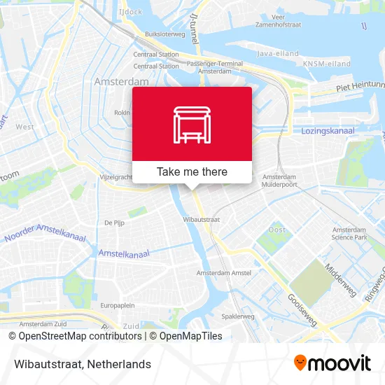 Wibautstraat map