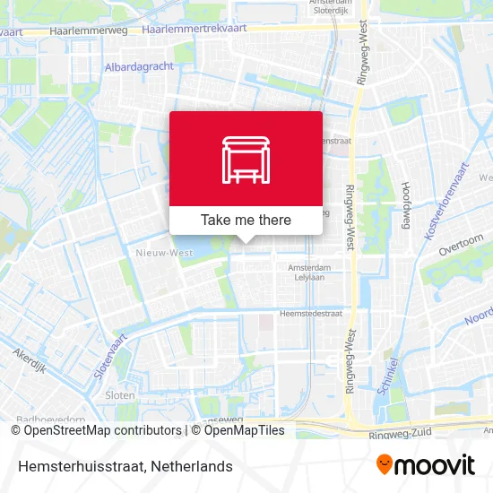 Hemsterhuisstraat map