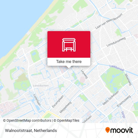 Walnootstraat map