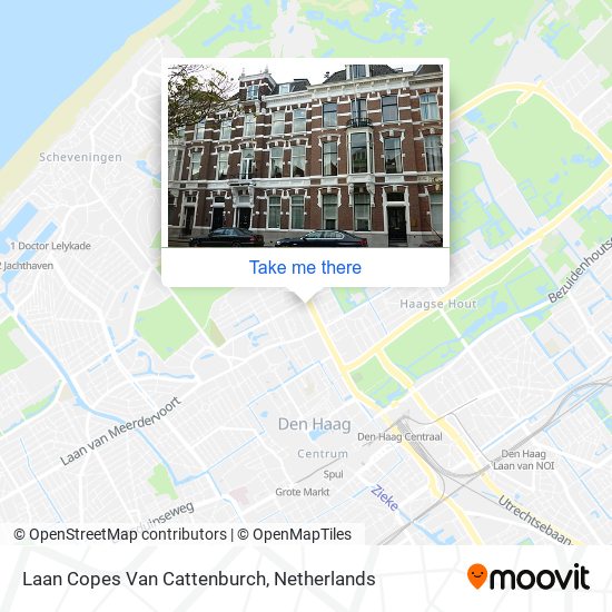 Laan Copes Van Cattenburch map