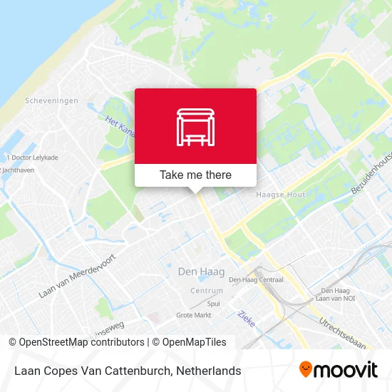 Laan Copes Van Cattenburch map