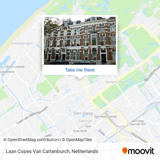 Laan Copes Van Cattenburch map