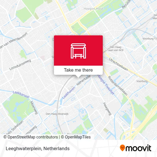 Leeghwaterplein map
