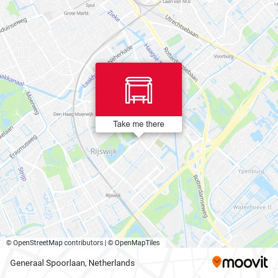 Generaal Spoorlaan map