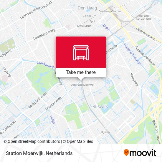 Station Moerwijk map