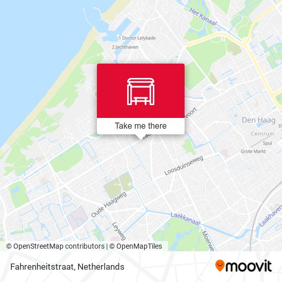 Fahrenheitstraat map