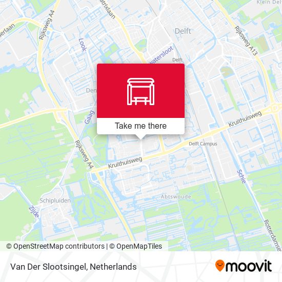 Van Der Slootsingel map