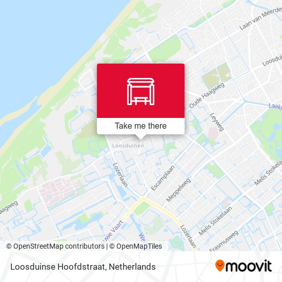 Loosduinse Hoofdstraat map