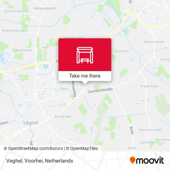 Veghel, Voorhei map